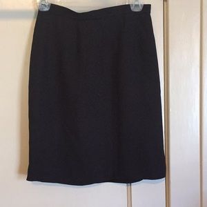 Black business skirt